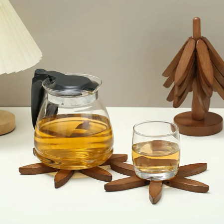 Wooden Decorative Stand (5PCS)