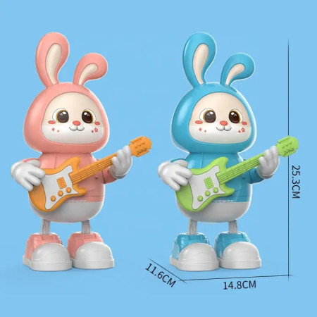 Guitar Rabbit Dancing Kids Toys